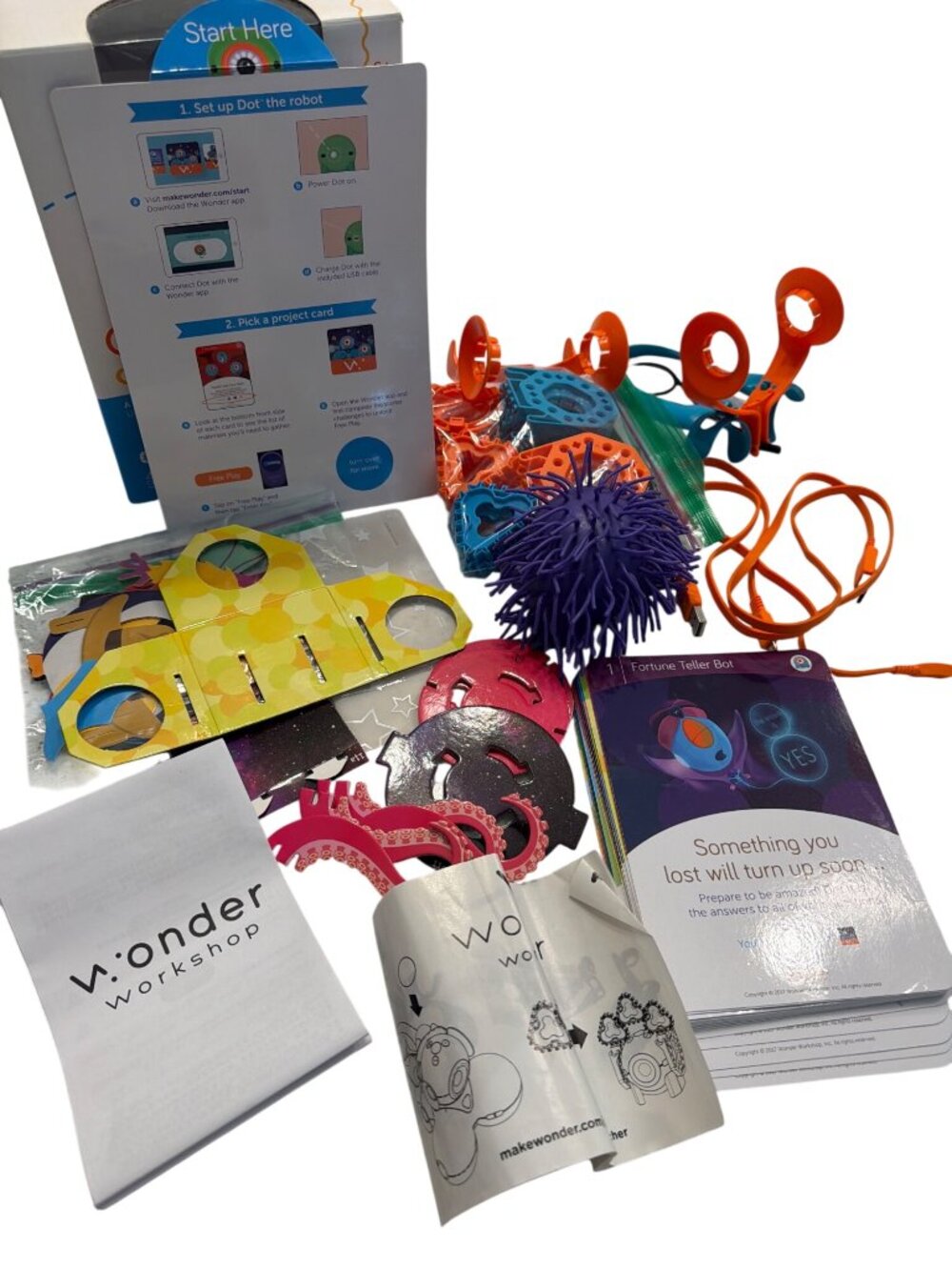 Wonder Workshop Dot Creativity Spare Parts Cards Accessories